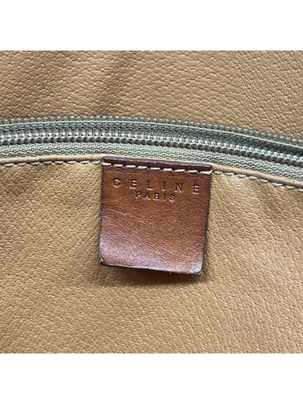 ★SOLD★ Celine Tote Macadam Brown Gold - Picture 5 of 10